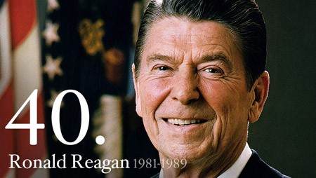 Trong cuộc  bầu cử Tổng Thống Mỹ năm 1984, ứng viên đảng Cộng hoà Ronald Reagan đã có chiến thắng áp đảo với 525 phiếu đại cử tri so với ứng viên Đảng Dân chủ Walter Mondale (13 phiếu). Đây là con số lớn nhất từ trước tới nay.